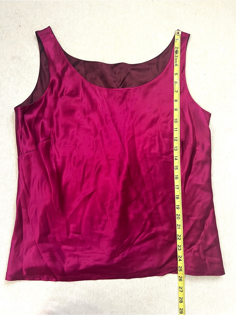 Lafayette 148 New York Romantic Reversible 100% Silk Blouse – Two Colors S 14 - Picture 7 of 8